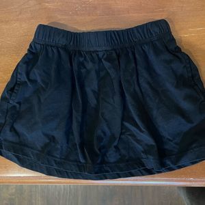 Primary Black Skirt With Pockets